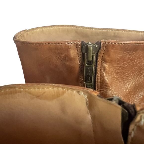 To Boot New York The Warhol Brown Leather Ankle Boots Size 12 main image 10